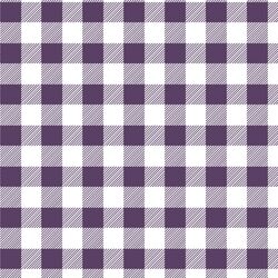 Medium Buffalo Plaid in Aubergine