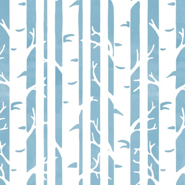 Birches in Breeze