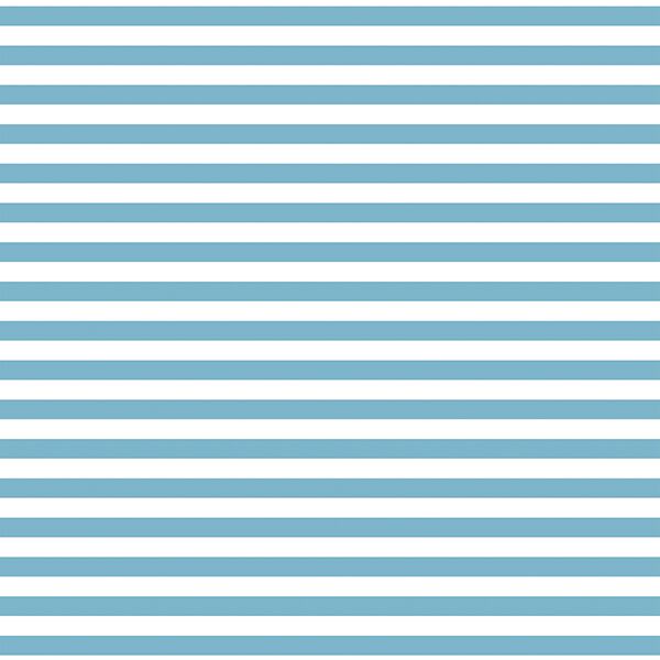 Horizontal Dress Stripe in Surf
