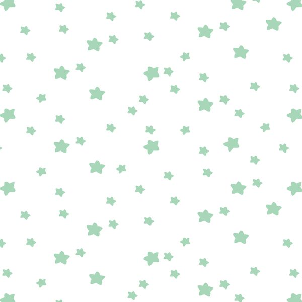 Star Light in Seaglass on White