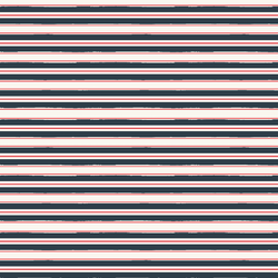 Summer Stripe in Sea Blue