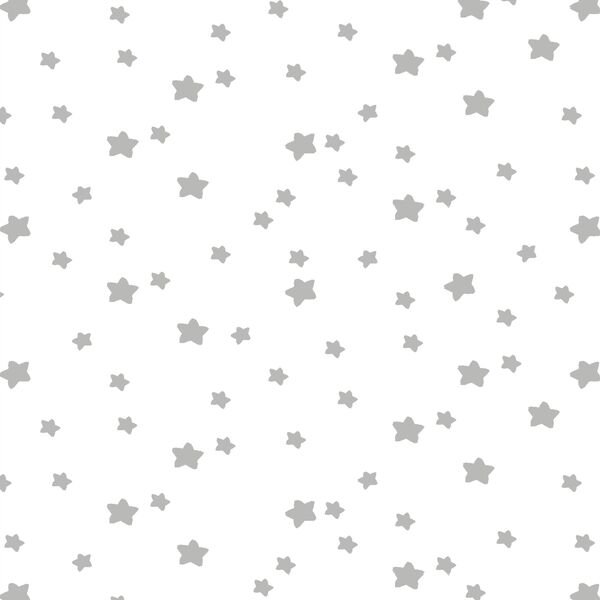 Star Light in Pebble on White