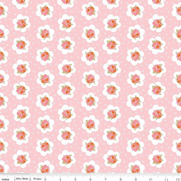 Tea Tin in Rose Pink