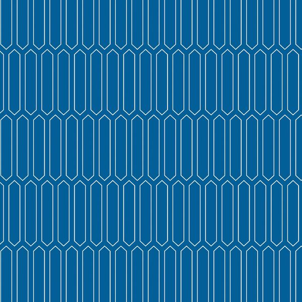Tiled in Thames Blue