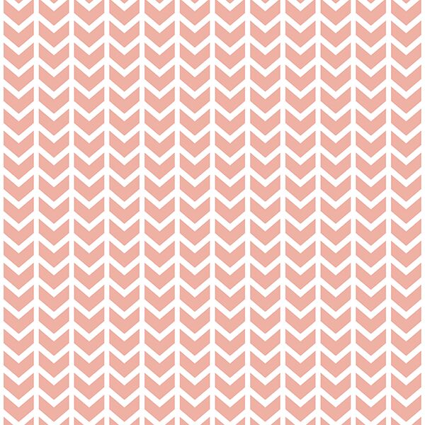 Broken Chevron in Peony