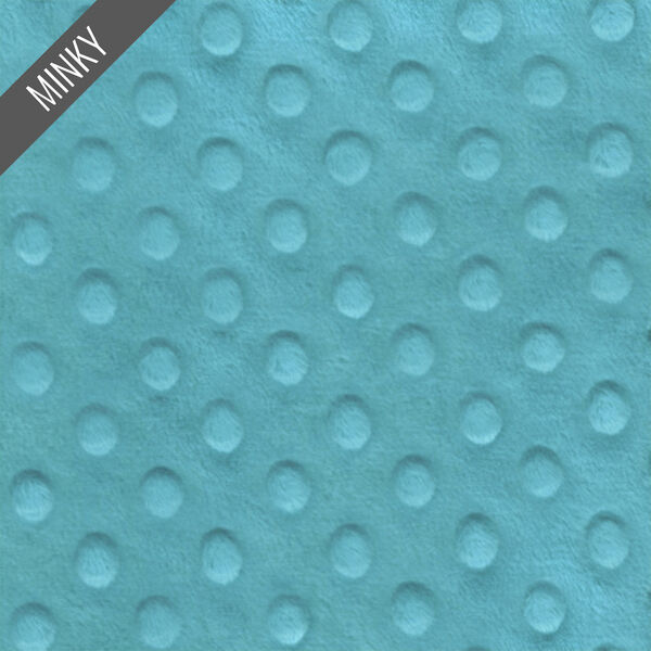 Minky Dimple Dot in Lagoon