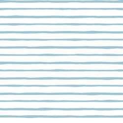 Artisan Stripe in Bluebell on White