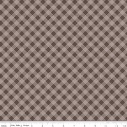 Gingham in Raisin