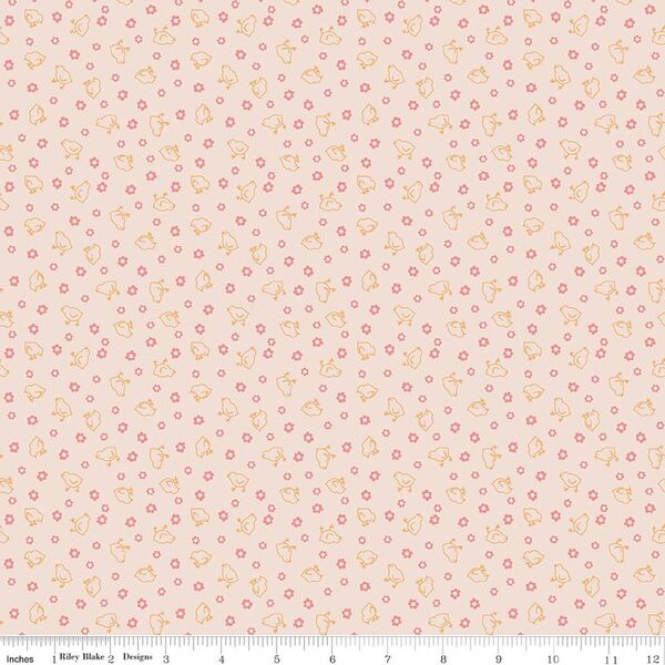 Baby Chicks in Coral