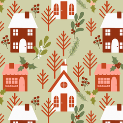 Festive Town in Merry