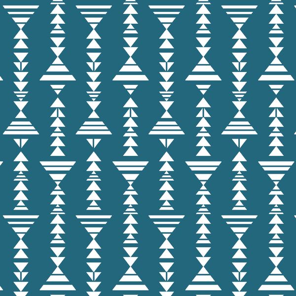 Little Tribal Stripe in Topaz