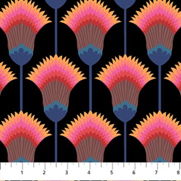 Feather Bloom in Midnight