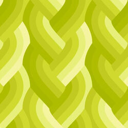 Braid Ombre in Acid Green