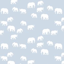 Elephant Silhouette in Cirrus