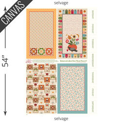 Home Decor Dish Towel Panel in 1
