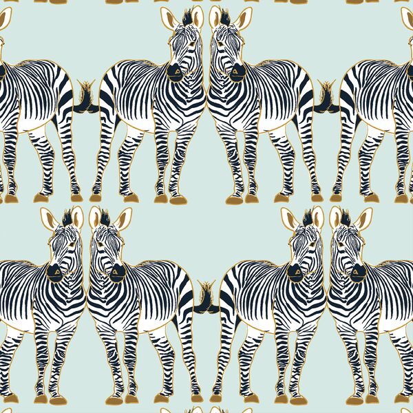 Zebra in Mint