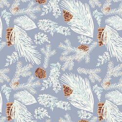 Winter Evergreen in Icicle Blue