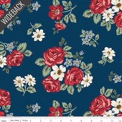 Floral Wideback in Oxford