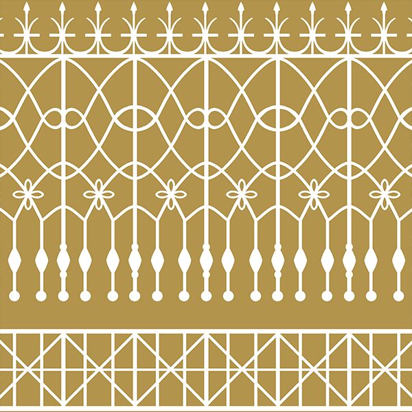 Garden Gate in Marigold