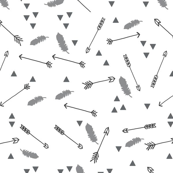 Feathered Finds in Grey