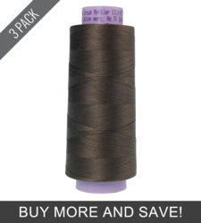 Olive (9150-1043) - Silk Finish Cotton 50wt - 2000 Yards (3 Pack)