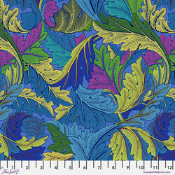 Acanthus in Cobalt