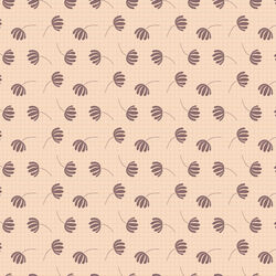 Floating Flora in Peach
