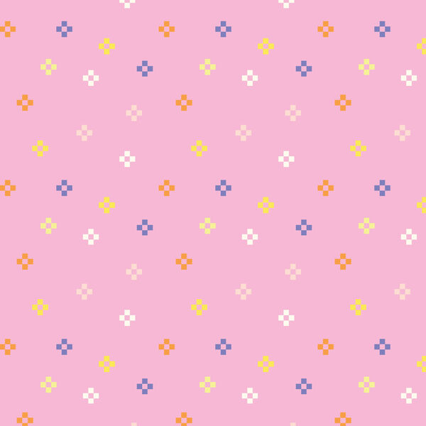 Cosmic Confetti in Pink