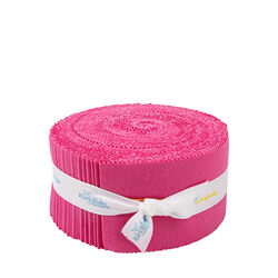 Confetti Cotton 2.5" Strip Roll in Riley Hot Pink