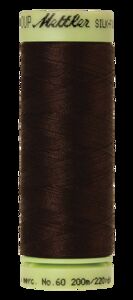 Very Dark Brown (9240-1002) - Silk Finish Cotton 60wt - 220 Yards