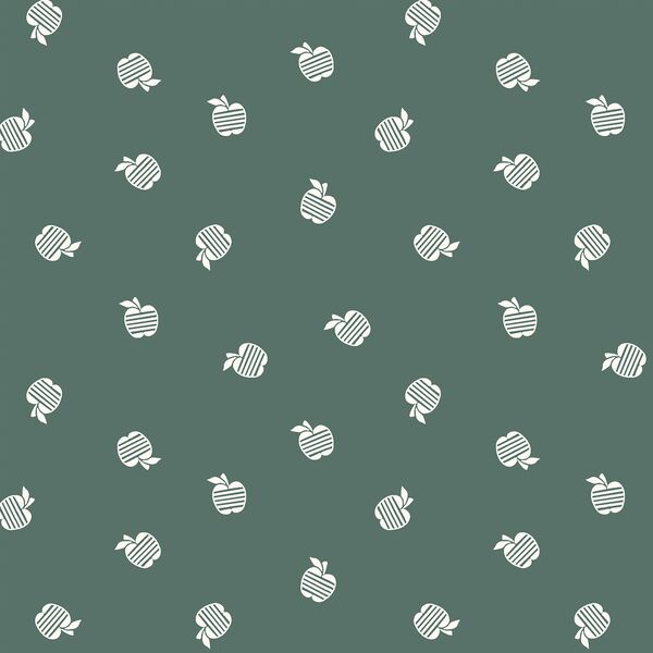 Tossed Apples in Basil