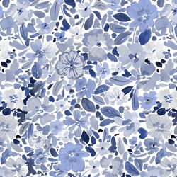 Petal Party in Indigo