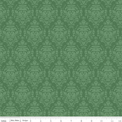 Damask in Green