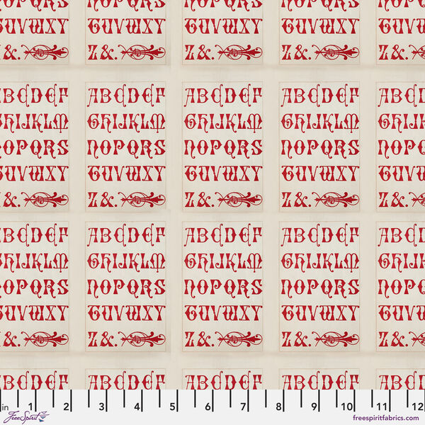 Typography in Red