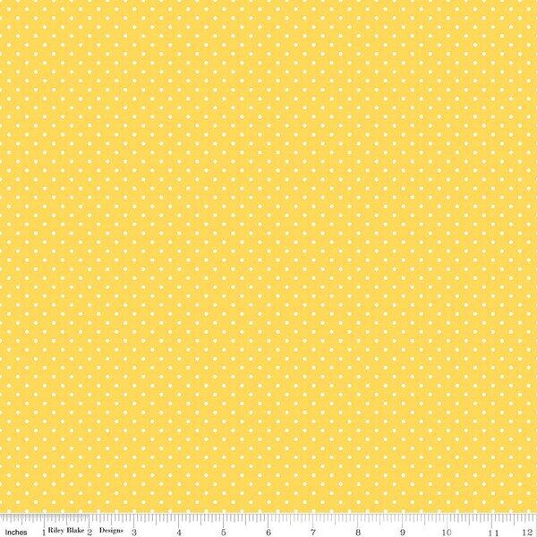 Swiss Dot in Yellow