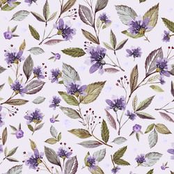 Sweet Floral in Soft Lilac