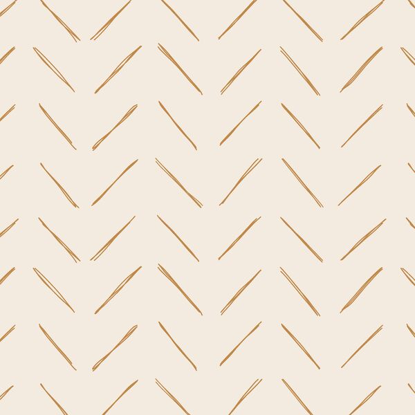 Chevron in Spruce Yellow on Egret