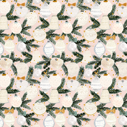 Ornaments in Light Blush