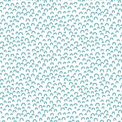 Doodle in Lagoon on White