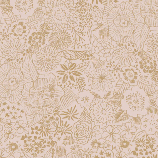 Floral Imprint in Desert