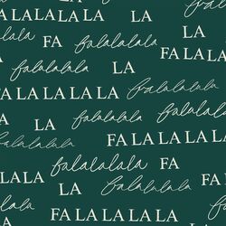 Falalala in Emerald Green