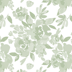 Royal Garden in Pastel Sage