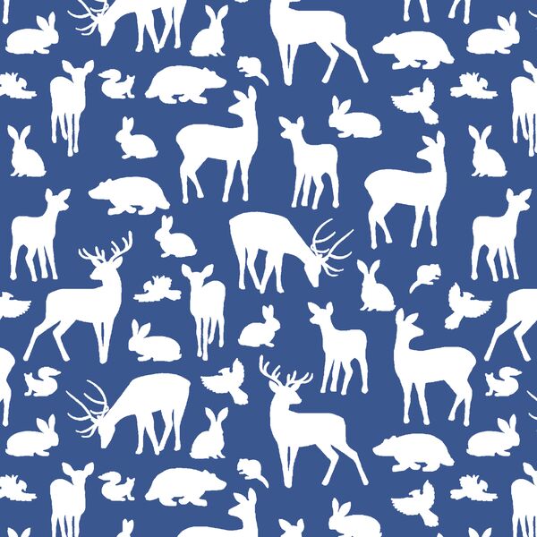 Forest Friends in Blue Jay