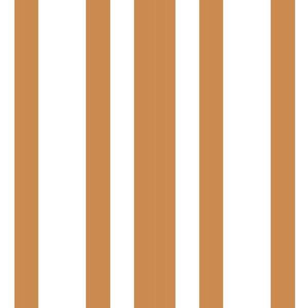 Large Sleepy Stripes in Ginger