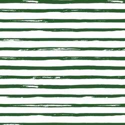 Watercolor Stripes in Evergreen