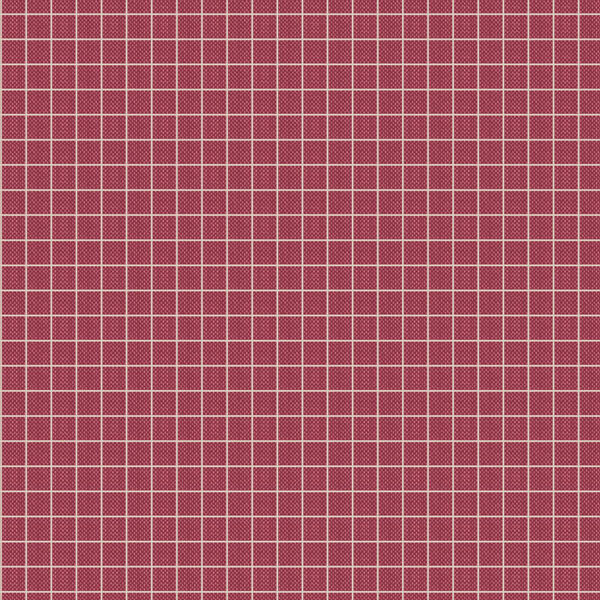 Plaid in Burgundy
