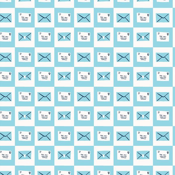 Love Notes in Sky Blue