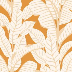 Palm Play in Apricot Cream