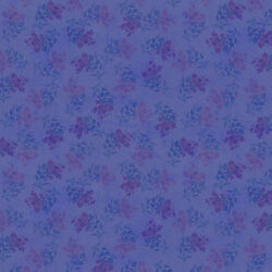 Flower Stamps in Purple