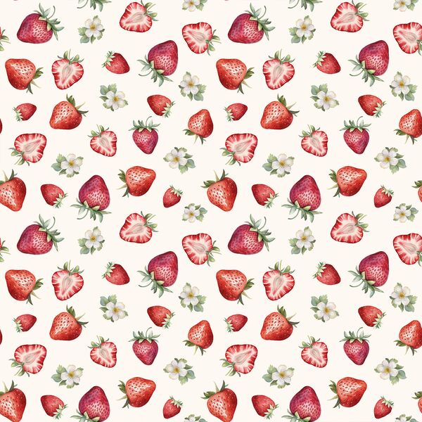 Strawberries in Cream